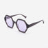 Arc Hexagon and Dimensional Acetate Unisex Sunglasses 22A8064